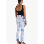 MOTHER Superior | The Insider Ankle Fray In A Tizzy Tie Dye Jeans Summer denim Blue Size 12 Photo 1