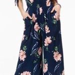 Love, Fire ★ Women’s Jumpsuit - Floral Navy ★ Photo 0