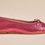 Maeve Anthropologie The Sabina Genuine Leather Ballet Flats Photo 0