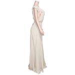 Reformation Peppermint Ruffle Wrap Maxi Dress, Champagne, Small Photo 12