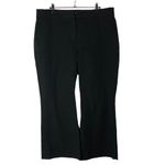 J.Crew  Black Hayden Bistretch Cotton Cropped Flare Dress Pants 14 Photo 16