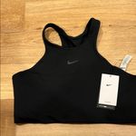 Nike  Alata medium support lightly lined‎ Black Dri-Fit Sports Bra XL Photo 1