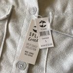 Split Coast Flannel Comfy Shacket Gray Photo 4