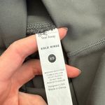 Gold Hinge  - V Waist Flare Leg Yoga Pants in Gray Photo 3