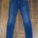 MOTHER The Looker Dolphin Dreams Skinny Jeans Blue Size 25 Photo 1