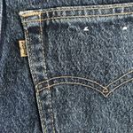 Levi's Vintage Levi’s 573 Ultra High Rise Flat Front Tapered Leg Brown Tab Jeans Photo 5