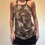 Y2k cheetah print mini dress Brown Size M Photo 4