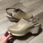 Merrell  Halendi Leather Clog Moon Leather Slingback Wedge 10 NWOB Photo 0