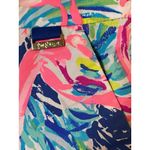Lilly Pulitzer New Flamenco beach Flamingo Callan Short Flat Front 5" Sz 2 Photo 2