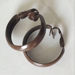 Vintage Brown Hoop Clip Photo 1