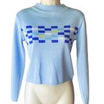 NWOT ~ COULOIR Wool Light Blue Mock Turtleneck Sweater ~ Women's Size SMALL Photo 1