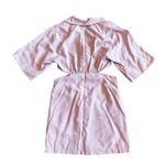 En Saison Purple Cutout Shift Dress Wrap Front Mini Length Size Small Women's Photo 9