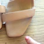 BP Women's Tan Clear Strap Mules Photo 2