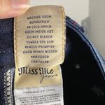 Miss Me New Jeans Women’s Size 26 Signature skinny cut Denim black & red Pockets Photo 10