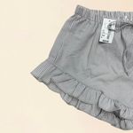 South Moon Under  Linen Striped Ruffle Coverup Shorts Photo 2