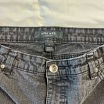 Nine West Women's 14 Bedazzled Black Jeans Straight Leg Stretchy Fit Denim Photo 2