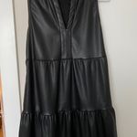 Dear John Faux Leather Dress Photo 0