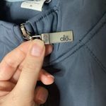 Alo Yoga Alo Gray Fleece Lined Softshell Jacket Size Medium Photo 8