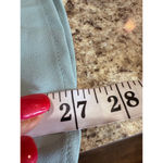 Kasper  Light Blue Sleeveless Tie Neck Blouse Petite XLP Photo 6