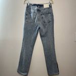 GRLFRND  Harlow High Rise Boot Cut Jeans with Slit‎ Size 26 Encinitas Blue Photo 8