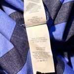 Aerie  NWT Vertical Stripe Button Down Shirt Blue Navy Long Sleeve XL Oversized Photo 4