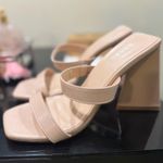 Bamboo Nude chunky heels Photo 0