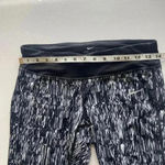 Nike Power Graphics Running Womens Cropped Leggings Black Size M Dri Fit Stretch Photo 9