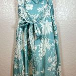 Ann Taylor Y2K Dress Baby Blue Floral 90s Sheath Sundress Size 8 Photo 6