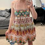 ZARA beaded mini dress Photo 2