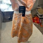 Lulus  NWT Floral Two Piece Set One Shoulder Crop Top Mini Skirt Photo 6