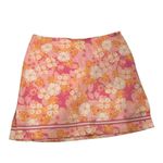 Island Republic pink and white floral tropical skirt with side cuts size 12 Pink Photo 1