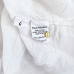 Ulla Johnson  Women's White 100% Cotton Henriette Pleated Mini Dress with Ruffles Photo 4