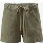 CAbi Goldie Olive Green Drawstring Shorts - #5110 - M Photo 0