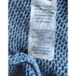 Soft Surroundings Deep Blue Pullover Knit Sweater 3/4 Sleeve Women's Size Large Photo 5