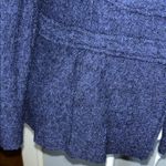 Cynthia Rowley  Dark 100% Wool Blue Blazer Photo 7