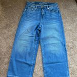 Universal Threads Universal Thread Highest Rise Wide Leg Crop Jeans Photo 0