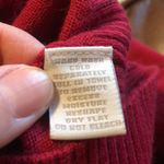 Charter Club Red Sweater with silk detailing by , size small Photo 5