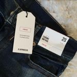 EXPRESS Mid Rise Stretch Distressed Jean Photo 2