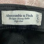 Abercrombie & Fitch high rise leather skinny jeans Photo 2