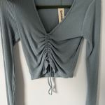 Garage Long Sleeve Crop Top Photo 0