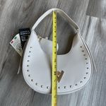 NEW Valentino Orlandi Studded Shoulder Bag with Matching Wallet Beige Taupe Gold Photo 2