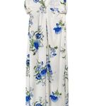 Lush Clothing Lush Surplice Maxi Dress Ivory Floral Size Medium Photo 14