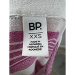 BP  Nordstrom Pink White Stripe The Perfect Shirt Button Down XXS Beachy Vacation Photo 3