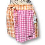 EleVen Venus Williams XL Cindy Shorts Pink Plaid Tennis Gingham Activewear NWT Orange Photo 2