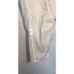 White House | Black Market  19" Inseam White Cargo Capri Pant Photo 4