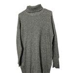 VERO MODA Gray Long Sleeve Midi Sweater Dress Size M Turtleneck Photo 1