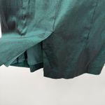 Alex Evenings Dress Size 4 Emerald Green Taffeta Sheath Cocktail Wedding Formal Photo 12