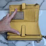 Michael Kors | Women's Yellow Gold Accent Double Zip Wristlet Clutch Wallet Photo 4