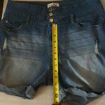 Ymi  Curvy Fit Blue Denim Short Plus Size 19/34 Costal Cowgirl Festival Y2K Retro Photo 5