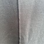 Talbots  Black Elastic Waist Rayon Nylon Knit Blend Straight Leg Zip Cuff Size L Photo 6